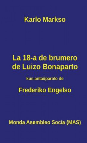 Kniha La 18-a de brumero de Luizo Bonaparto Karlo Markso