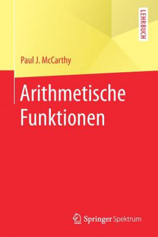 Buch Arithmetische Funktionen Paul J. McCarthy