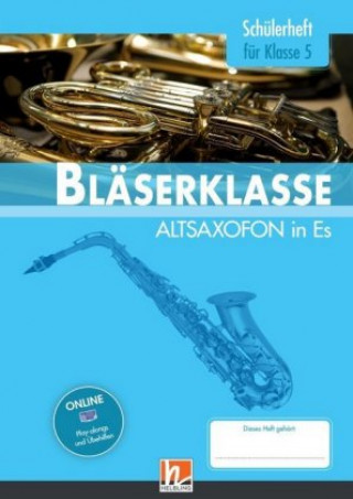 Książka 5. Klasse, Schülerheft - Altsaxofon. Bd.1 Bernhard Sommer