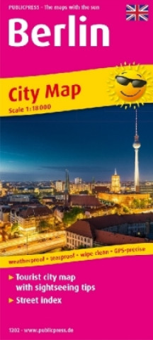Tlačovina PubulicPress City Map Berlin 