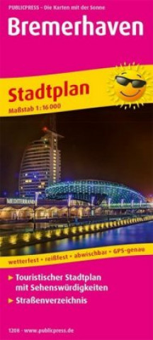 Nyomtatványok PublicPress Stadtplan Bremerhaven 