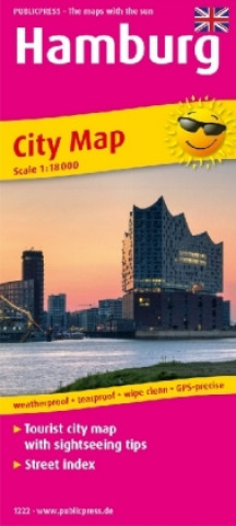 Tiskovina PublicPress City Map Hamburg 