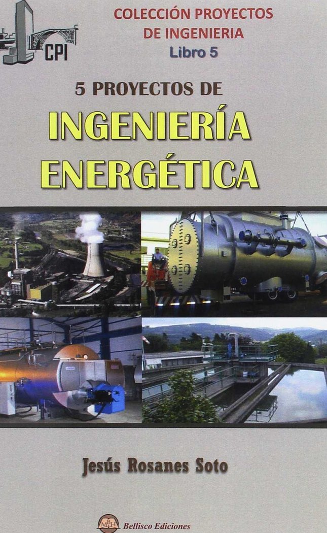 Kniha CINCO PROYECTOS DE INGENIERIA ENERGETICA 