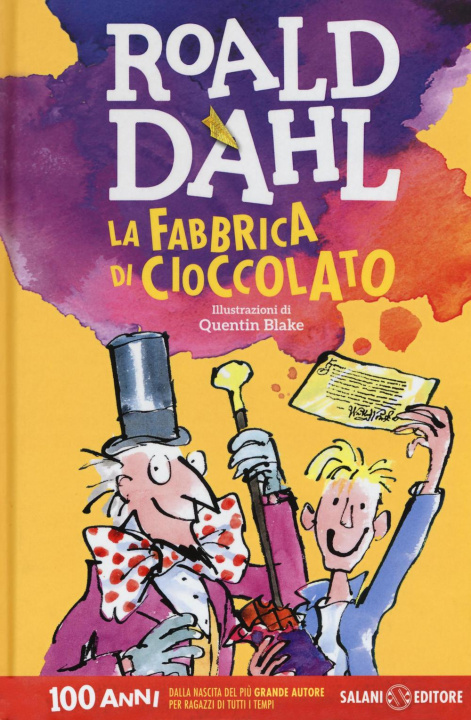Kniha La fabbrica di cioccolato Roald Dahl