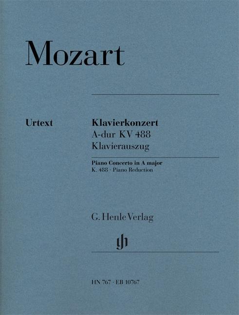Könyv Mozart, Wolfgang Amadeus - Klavierkonzert A-dur KV 488 Wolfgang Amadeus Mozart