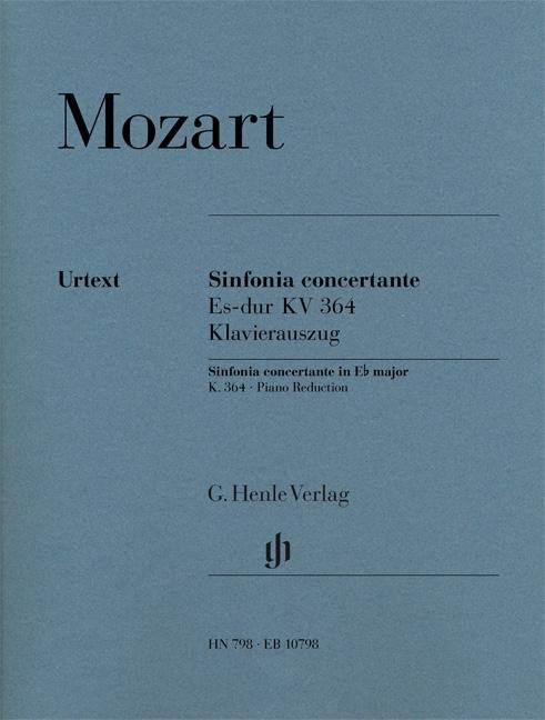Könyv Mozart, Wolfgang Amadeus - Sinfonia concertante Es-dur KV 364 Wolfgang Amadeus Mozart