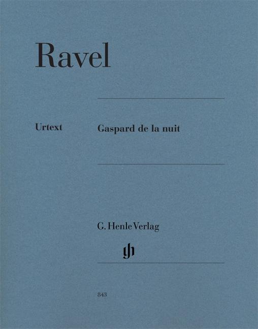 Carte Ravel, Maurice - Gaspard de la nuit Maurice Ravel