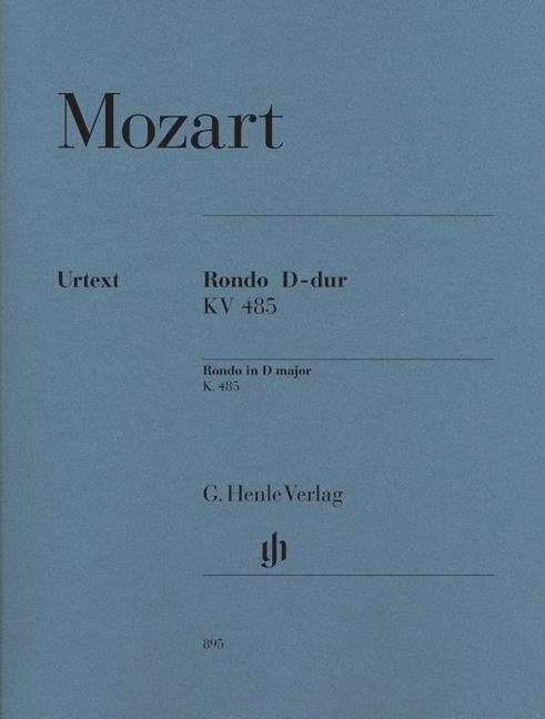 Könyv Mozart, Wolfgang Amadeus - Rondo D-dur KV 485 Wolfgang Amadeus Mozart