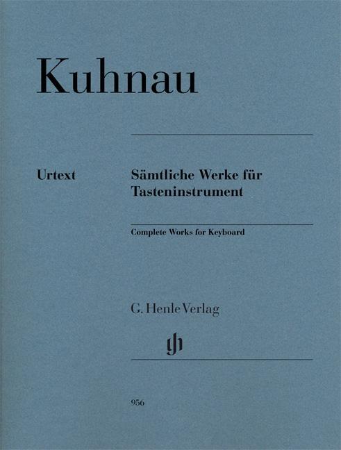 Könyv Kuhnau, Johann - Sämtliche Werke für Tasteninstrument Johann Kuhnau