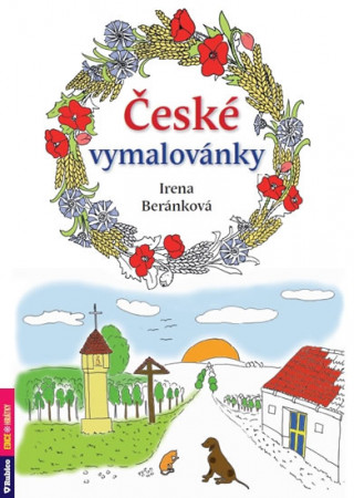 Kniha České vymalovánky Irena Beránková