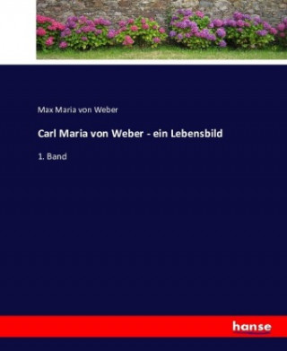 Kniha Carl Maria von Weber - ein Lebensbild Max Maria von Weber