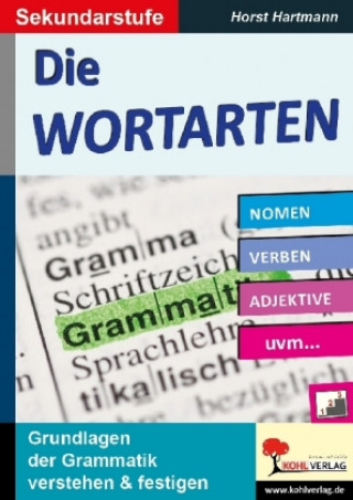 Kniha Die Wortarten / Sekundarstufe Horst Hartmann