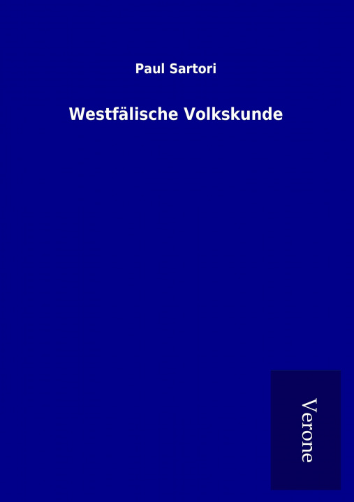 Buch Westfälische Volkskunde Paul Sartori