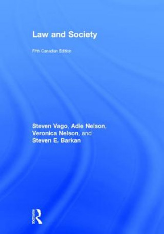 Kniha Law and Society Steven Vago