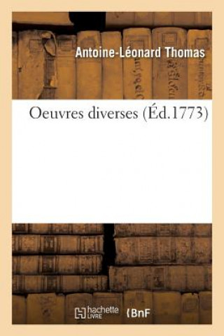 Buch Oeuvres Diverses THOMAS-A-L