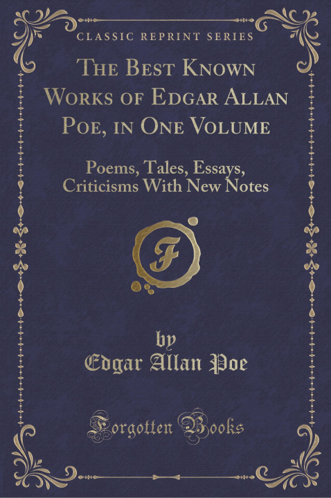 Książka The Best Known Works of Edgar Allan Poe, in One Volume Edgar Allan Poe