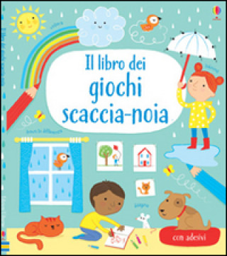 Livre Il libro dei giochi scaccia-noia. Con adesivi Rebecca Gilpin