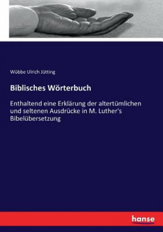 Kniha Biblisches Woerterbuch Wübbe Ulrich Jütting