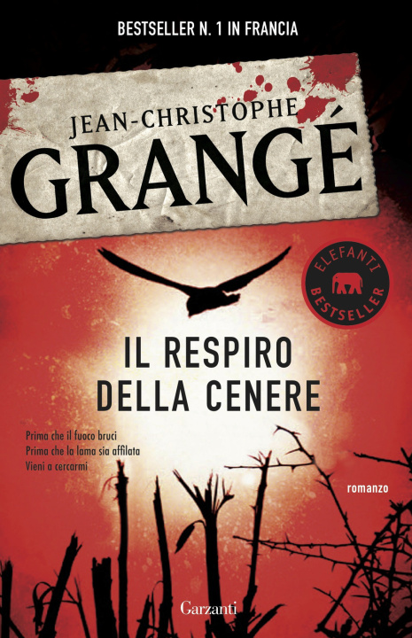 Kniha Il respiro della cenere Jean-Christophe Grangé