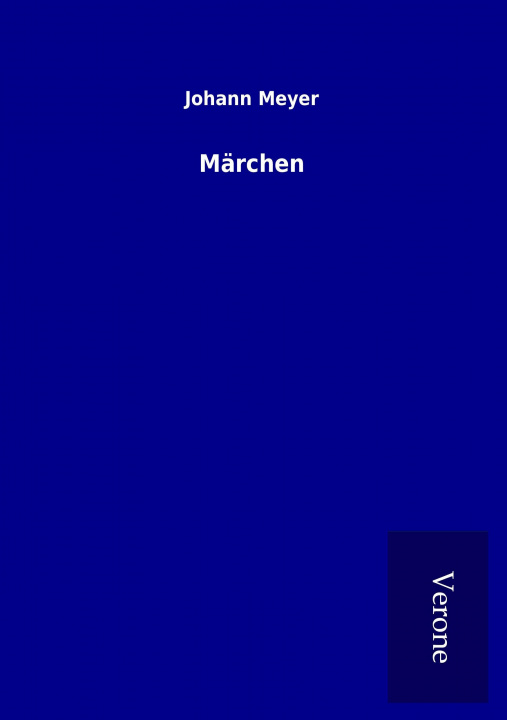 Книга Märchen Johann Meyer