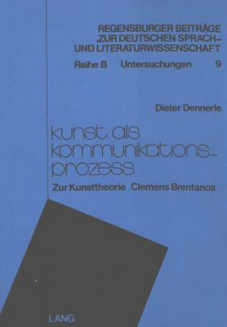 Book Kunst als Kommunikationsprozess Dieter Dennerle