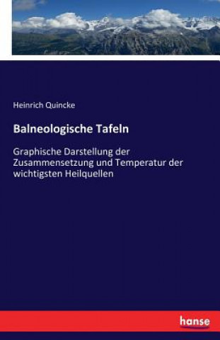 Книга Balneologische Tafeln Heinrich Quincke