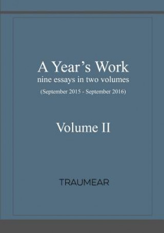 Carte Year's Work Volume II Traumear