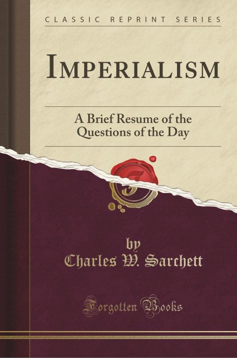 Kniha Imperialism Charles W. Sarchett