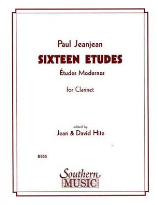 Carte 16 ETUDES Paul Jeanjean