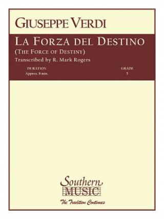 Kniha LA FORZA DEL DESTINO Giuseppe Verdi