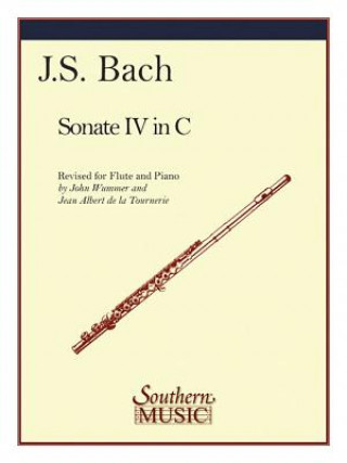 Kniha SONATA NO 4 IN C J. S. Bach