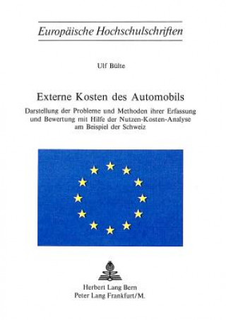 Könyv Externe Kosten des Automobils Ulf Bülte
