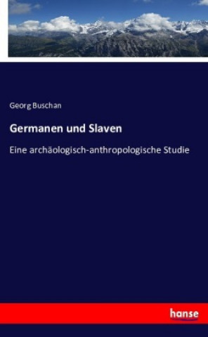 Carte Germanen und Slaven Georg Buschan