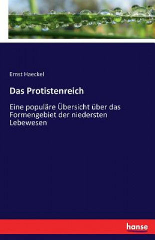 Książka Protistenreich Ernst Haeckel