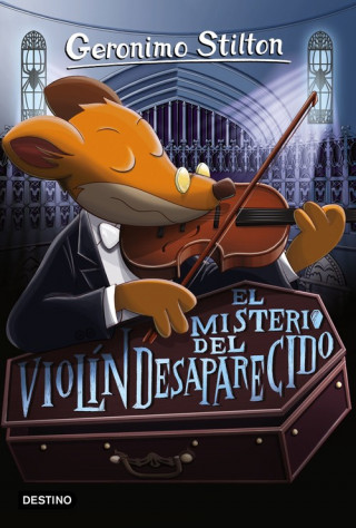 Książka El misterio del violín desaparecido GERONIMO STILTON