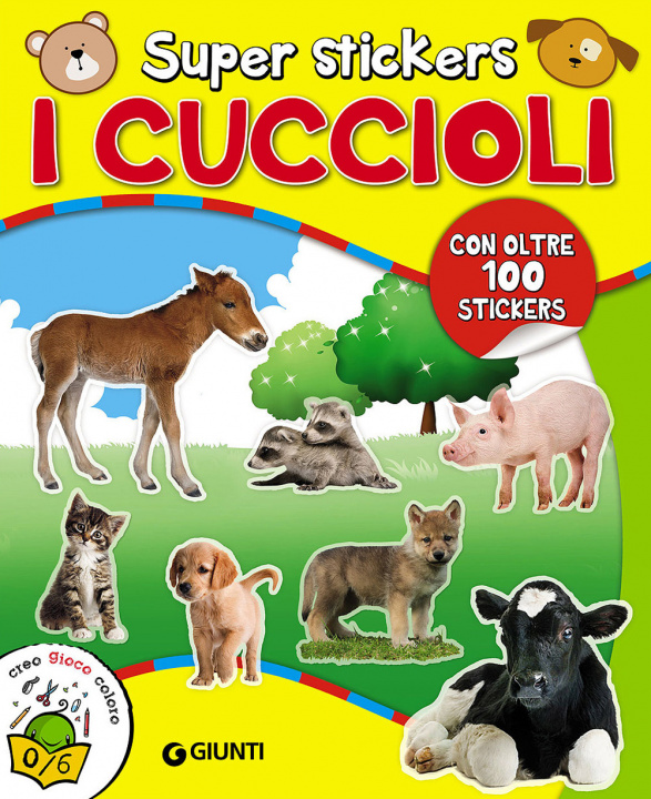 Carte I Cuccioli. Super stickers 