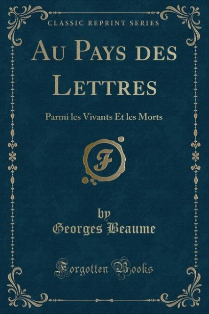 Carte Au Pays des Lettres Georges Beaume