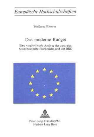Knjiga Das moderne Budget Wolfgang Kitterer