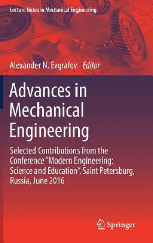 Könyv Advances in Mechanical Engineering Alexander Evgrafov