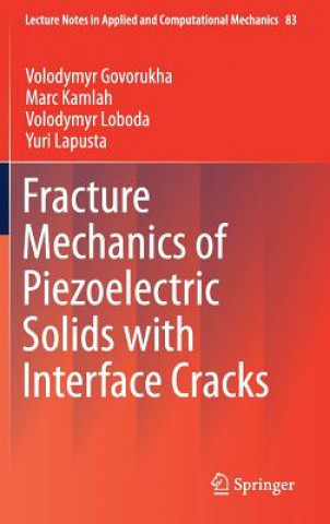 Könyv Fracture Mechanics of Piezoelectric Solids with Interface Cracks Volodymyr Govorukha