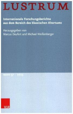 Buch Lustrum Band 57 - 2015 Marcus Deufert