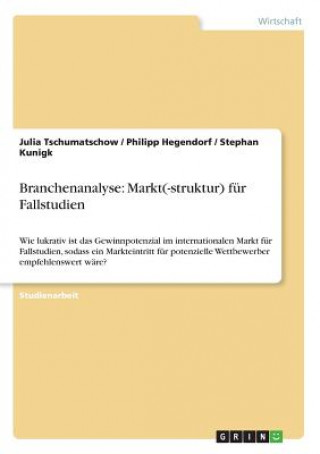 Könyv Branchenanalyse Julia Tschumatschow