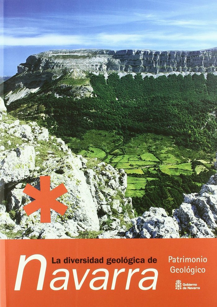 Knjiga La diversidad geológica de Navarra : patrimonio geológico Gustavo Galán Pérez