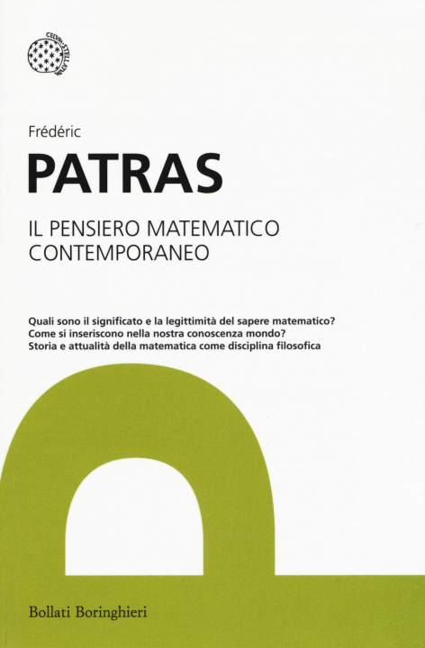 Buch Il pensiero matematico contemporaneo Fréderic Patras