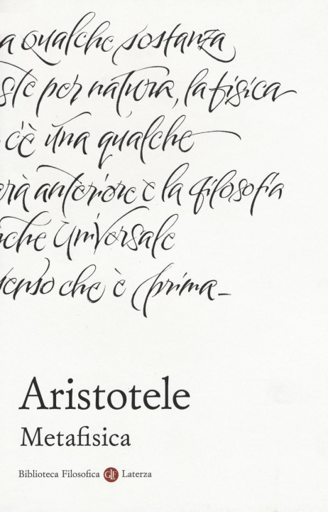 Könyv Metafisica - Testo greco a fronte Aristotele