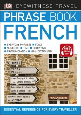 Kniha Eyewitness Travel Phrase Book French DK