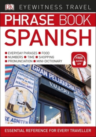 Kniha Eyewitness Travel Phrase Book Spanish DK