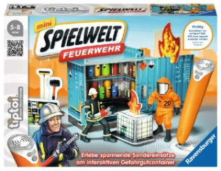 Joc / Jucărie mini Spielwelt Feuerwehr: Gefahrguteinsatz tiptoi Spielwelt 