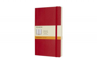 Βιβλίο Moleskine Scarlet Red Large Ruled Notebook Soft Moleskine