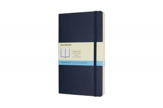 Kniha Moleskine Sapphire Blue Large Dotted Notebook Soft Moleskine